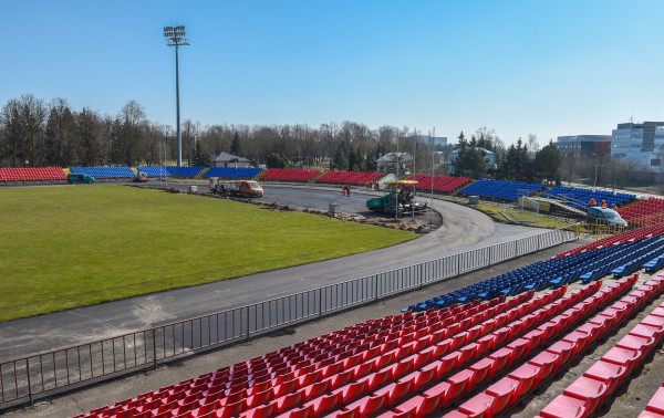 Atnaujinamas „Aukštaitijos“ stadionas