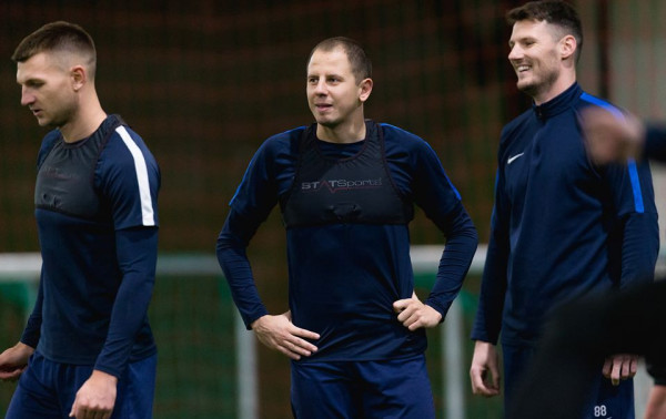 „Riteriai“ toliau treniruosis individualiai