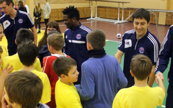 Ekraniečiai pasibaigusį sezoną pratęsė rungtynėmis mokykloje