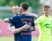 Fantastiškas P. Lotužio įvartis padovanojo „Bangai“ pergalę sostinėje