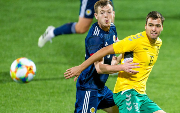 Jaunimo rinktinė pripažino škotų pranašumą