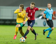 U-21 rinktinė garbingai kovojo su dar vienais favoritais