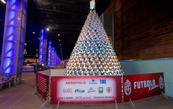 A lyga prisidėjo prie šventinės socialinės akcijos