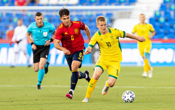 Lietuvos rinktinė svečiuose neprilygo ispanams