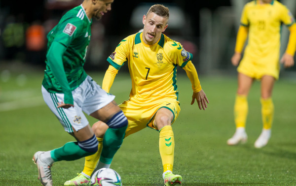 Lietuva nusileido Šiaurės Airijai