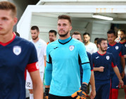 Buvęs „Stumbro“ vartininkas grįžo į Lietuvą, atvyko serbas