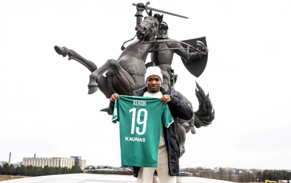Į „Kauno Žalgirį“ atvyko kamerūnietis