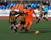 Gargždų ir Šiaulių komandos išsiskyrė taikiai