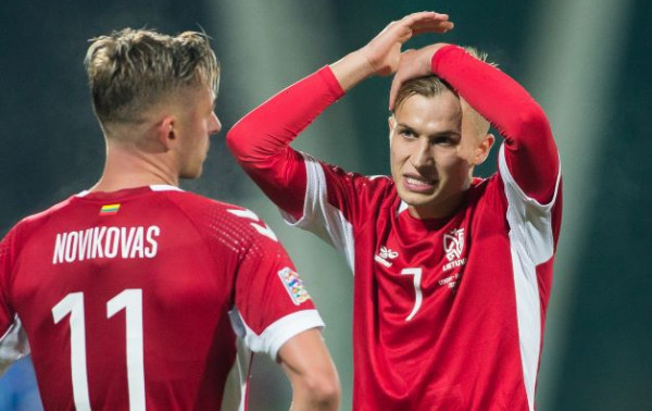 Lietuvos rinktinė apmaudžiai pralaimėjo Liuksemburge