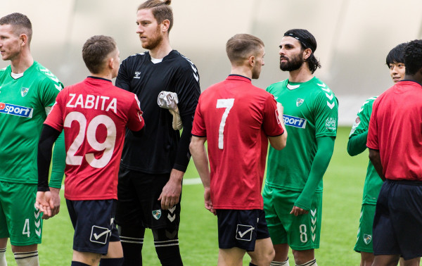 Komandos šeštadienį žaidė kontrolinius mačus