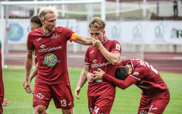 M. Burba – geriausias jaunasis žaidėjas liepą