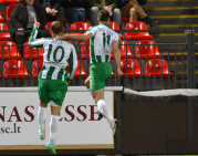 Gražiausi III-ajame ture - J.Wilko, J.Mamajevo ir T.Čargiešvilio įvarčiai