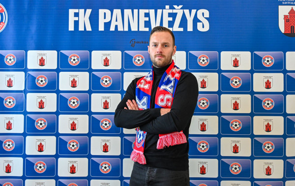 „Panevėžys“ palinkėjo sėkmės I. Driomovui, jį pakeitė T. Švedkauskas