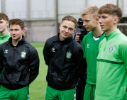 Čempionai susirinko į pirmąją treniruotę