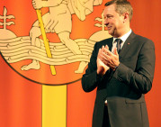 „Žalgiris“ Garbės prezidentas A.Zuokas didžiuojasi šalies čempionų komanda