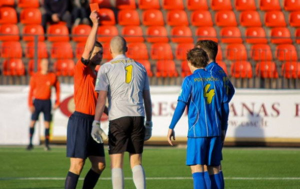 M.Matuzas diskvalifikuotas penkerioms rungtynėms